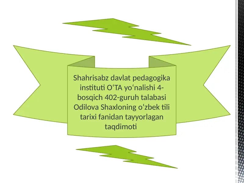 Turk tilida leksikologiyasi