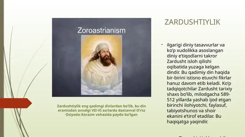 Zardushtiylik
