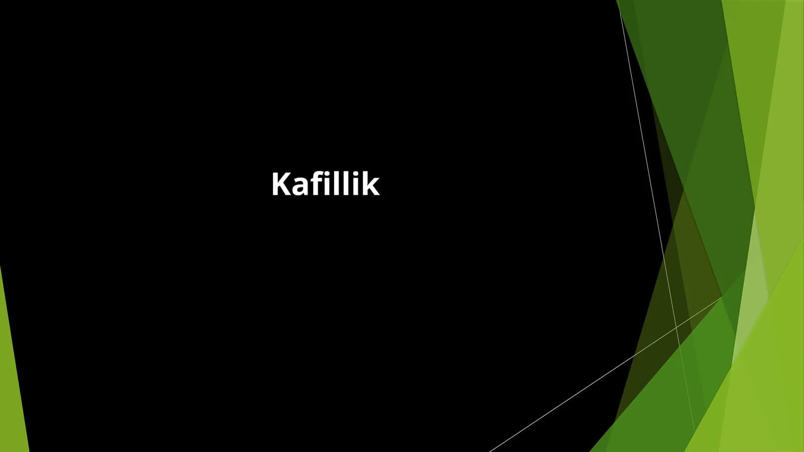 Kafillik