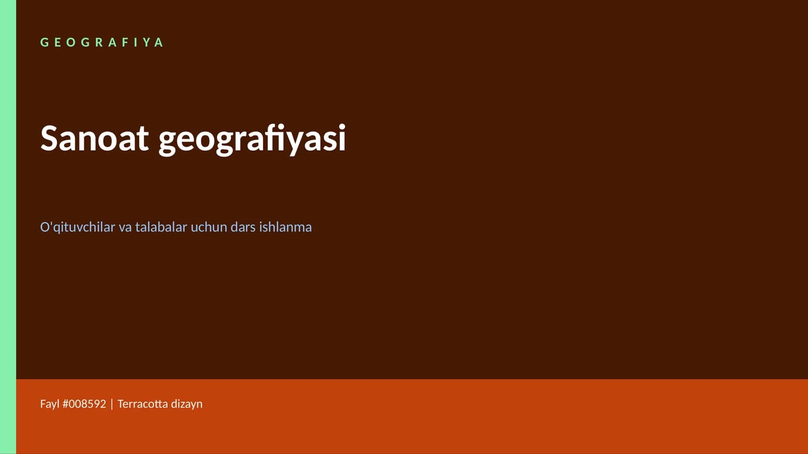 Sanoat geografiyasi