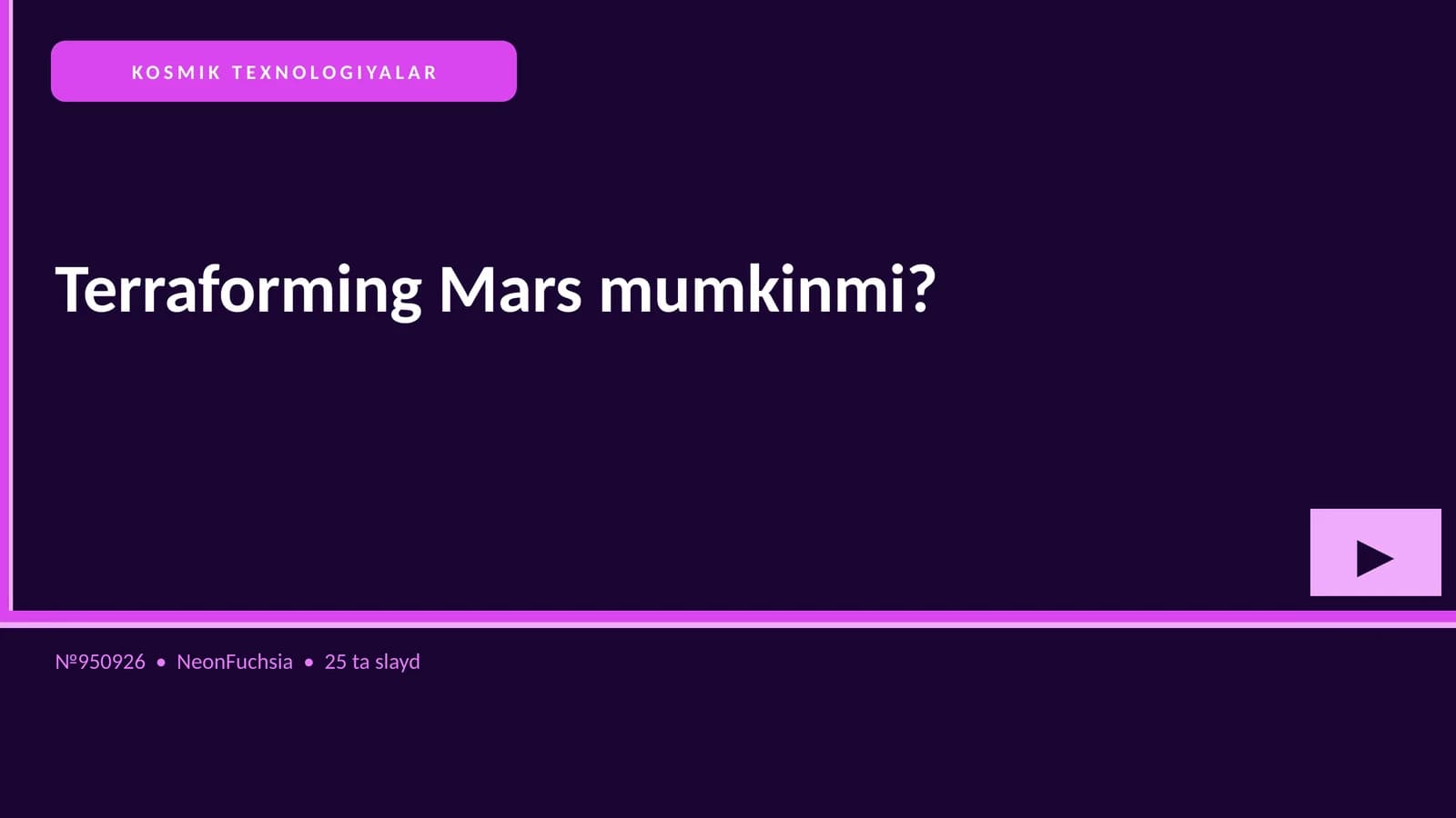 Terraforming Mars mumkinmi?