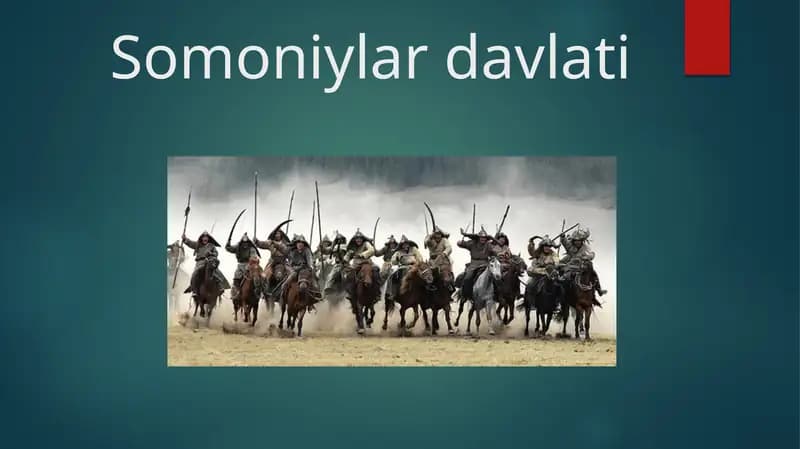 Somoniylar davlati