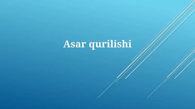 Asarqurilishi