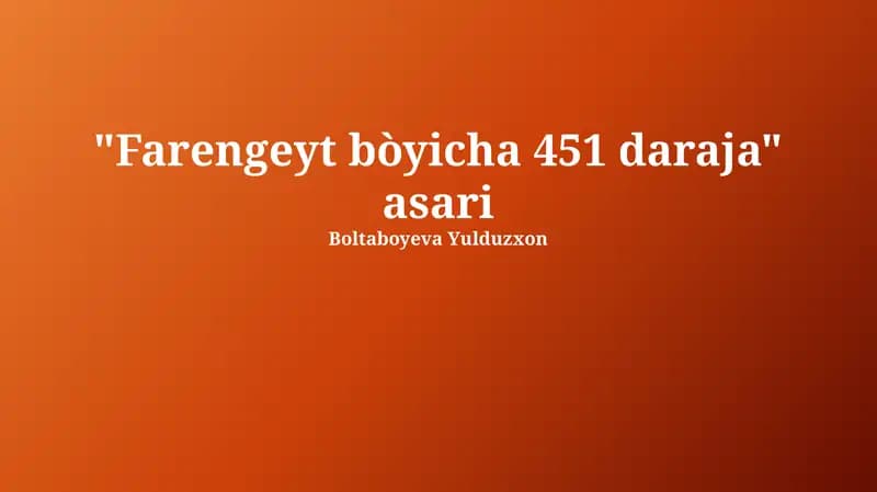 Farengeyt bòyicha 451 daraja
