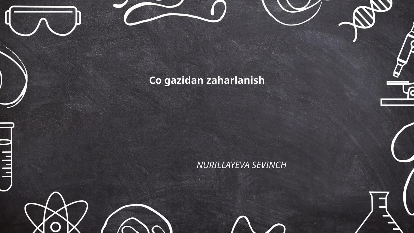 Co gazidan zaharlanish