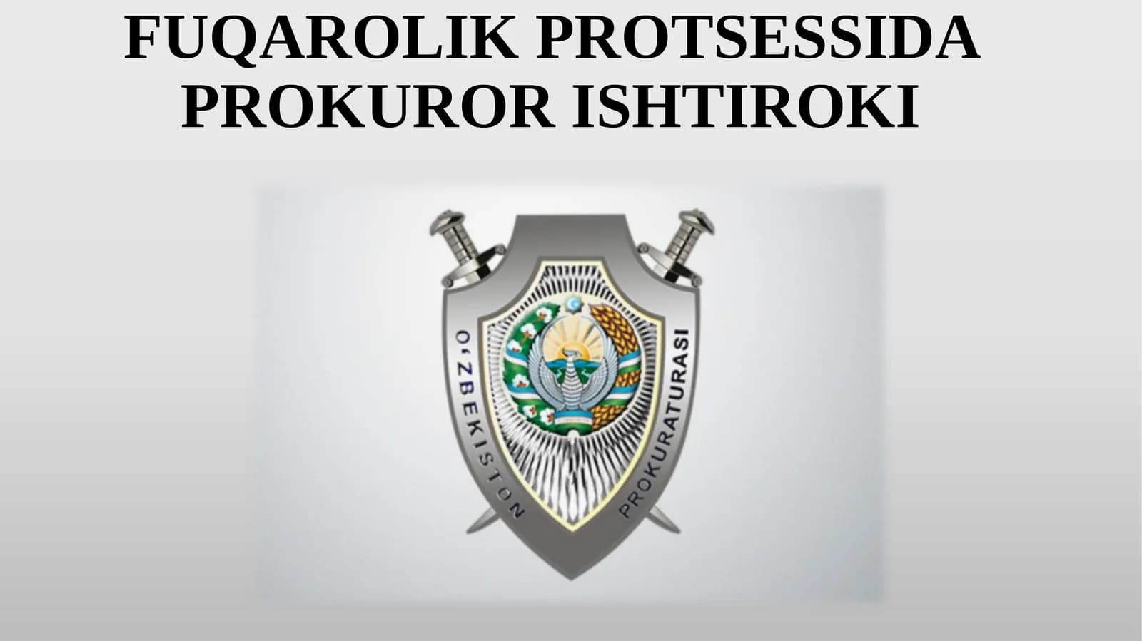 FUQAROLIK PROTSESSIDA PROKUROR ISHTIROKI