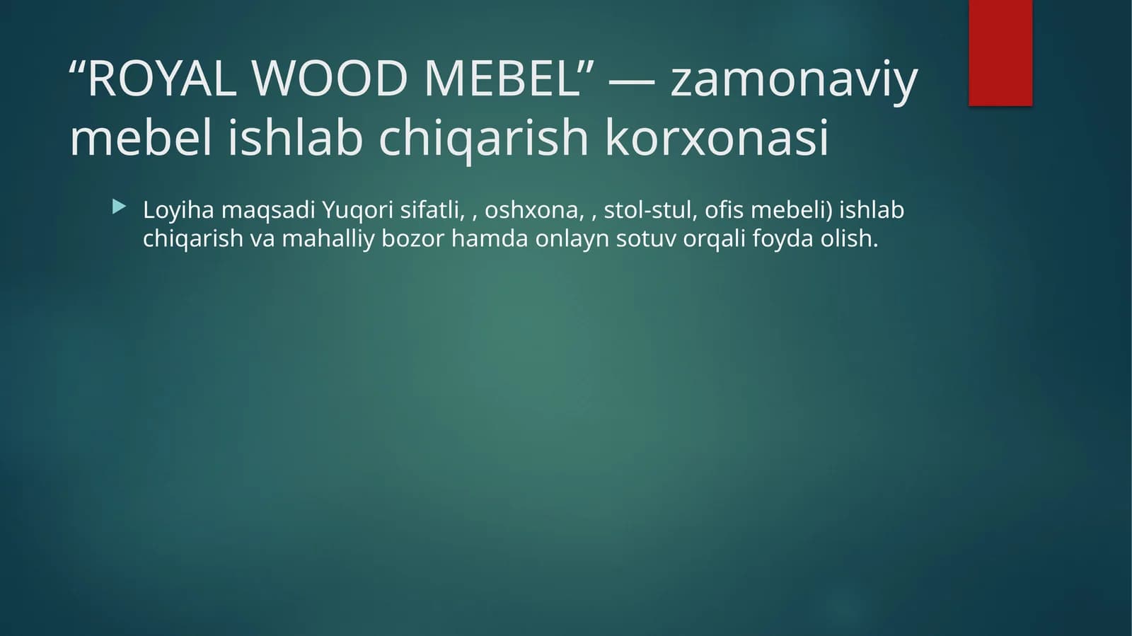 ROYAL WOOD MEBEL