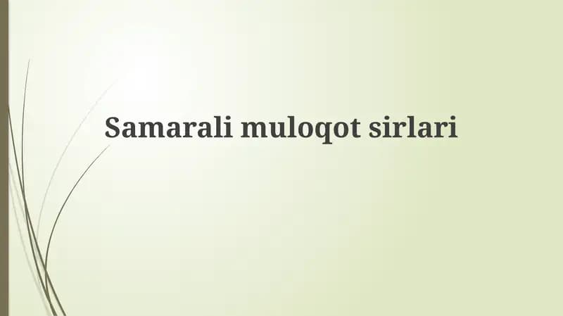 Samaralimuloqotsirlari