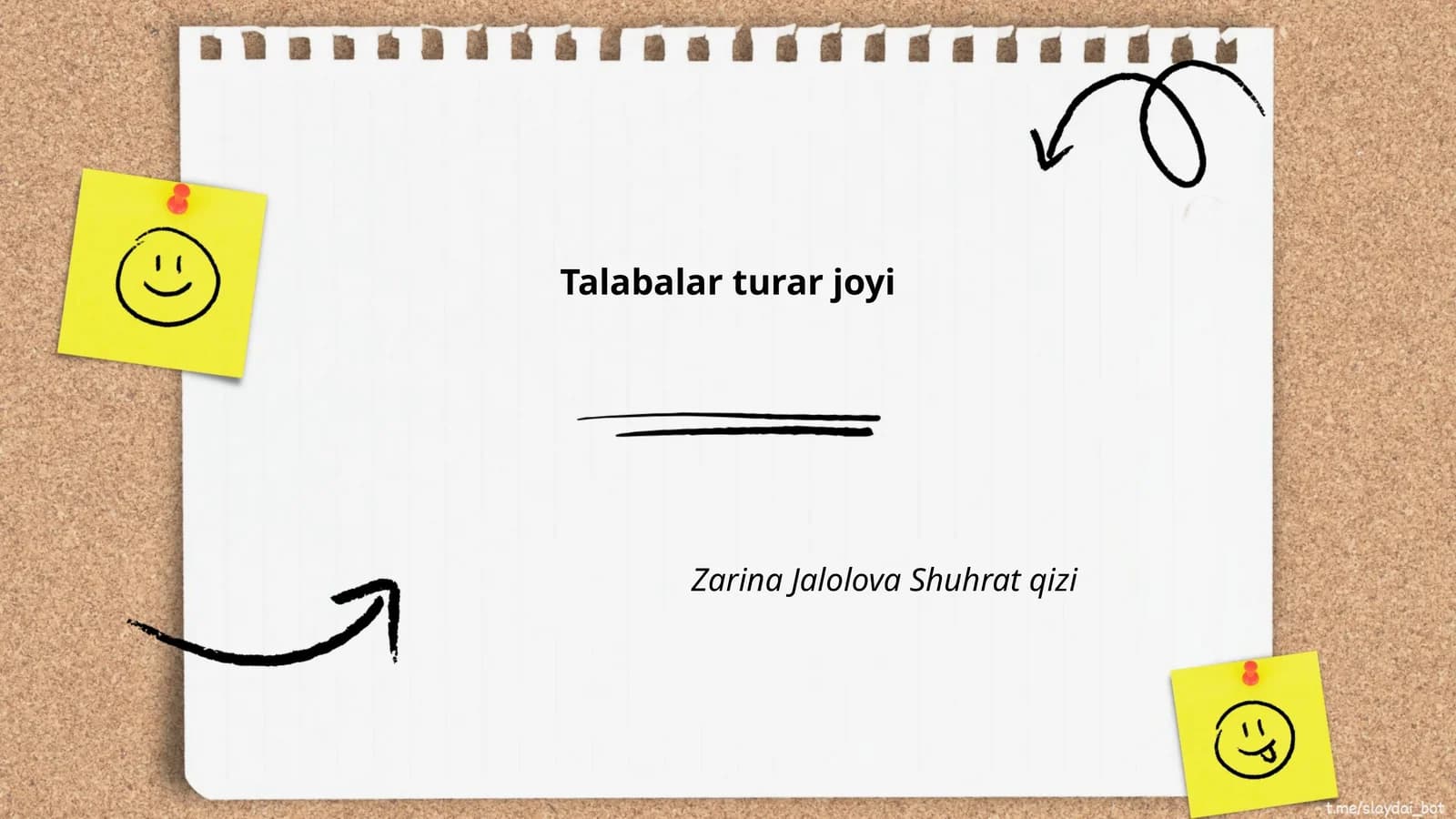 Talabalar turar joyi