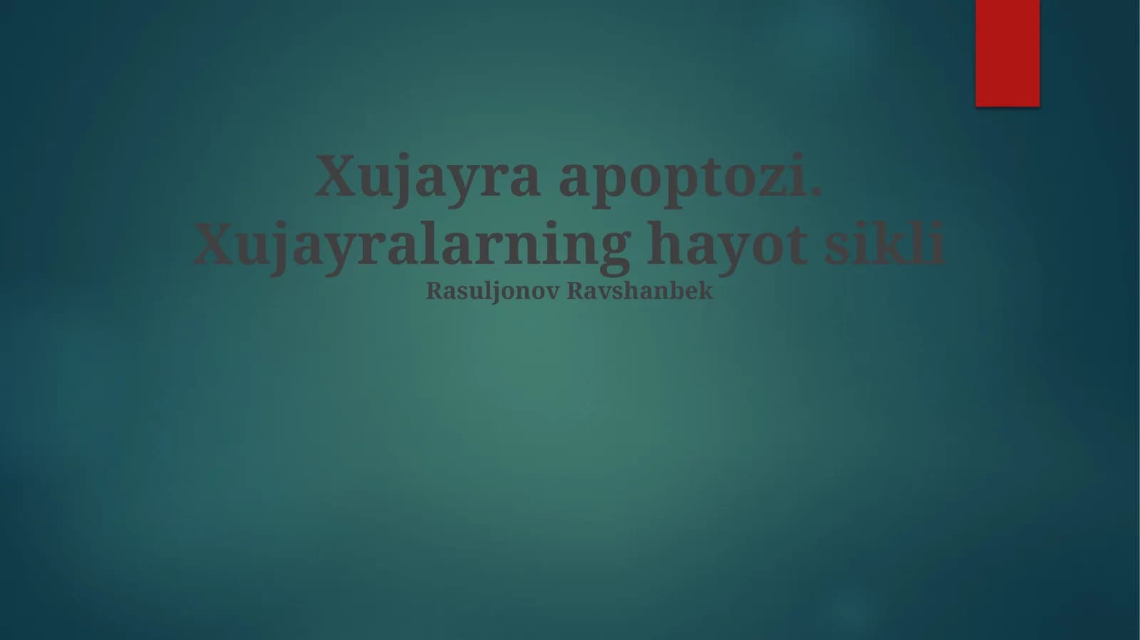 Hujayra apoptozi