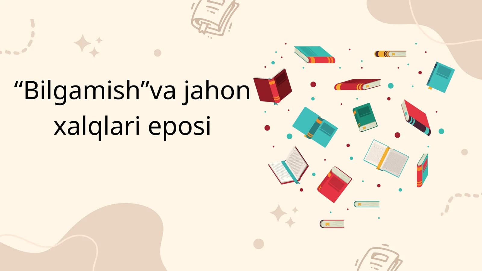 Bilgamish va jahon xalqlari eposi