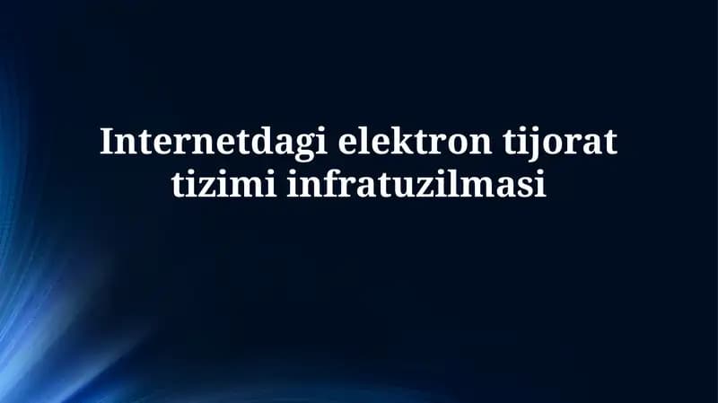 E-commerce platformasi