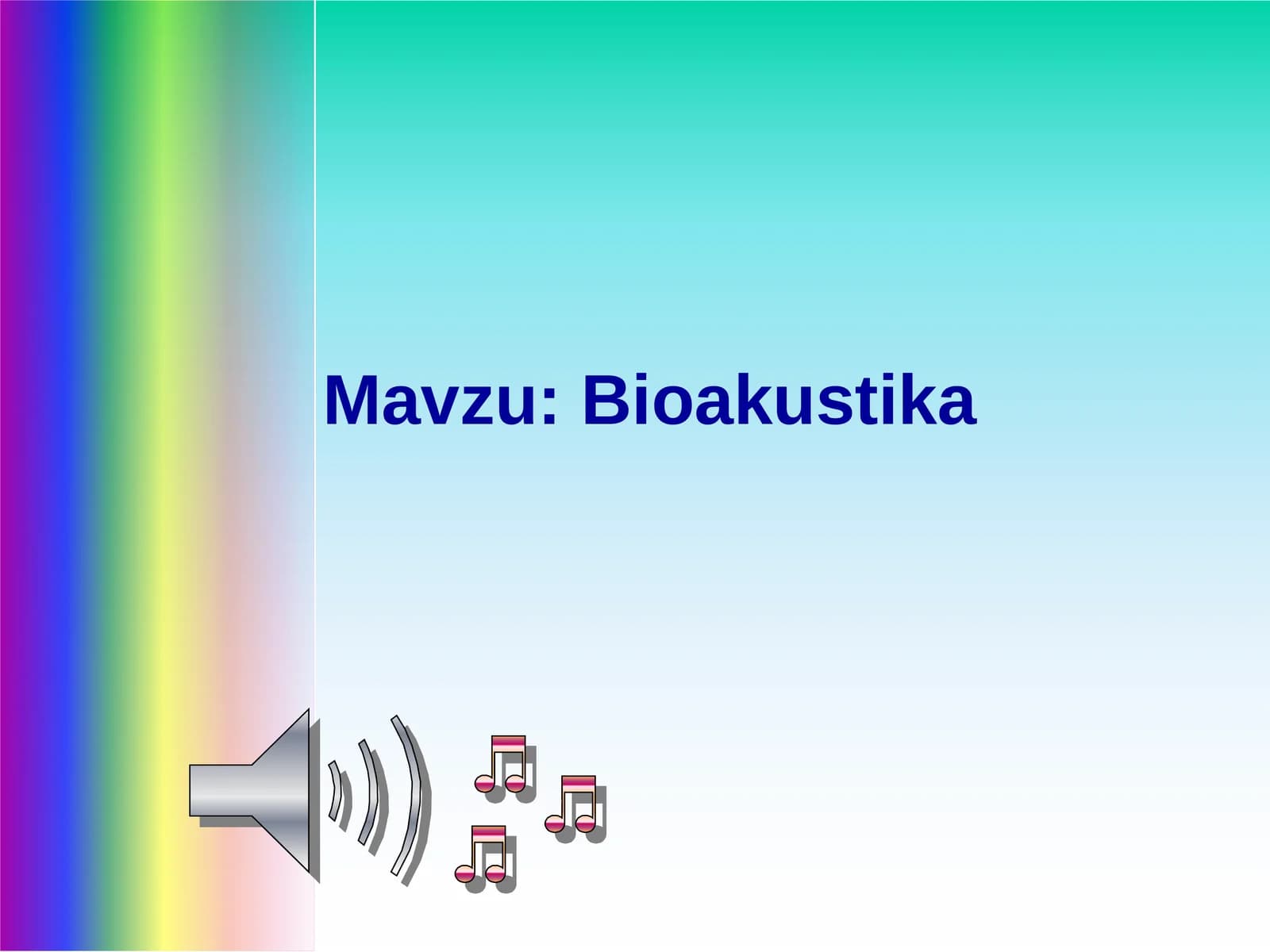 Bioakustika