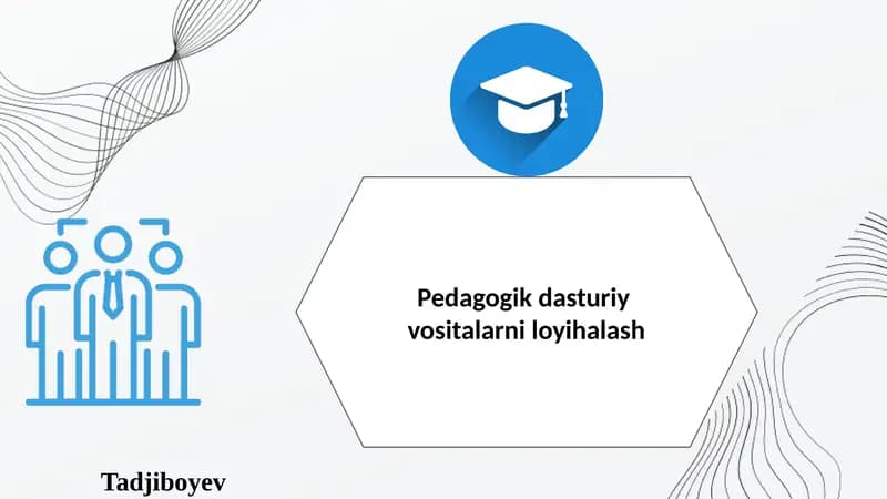 Umumiy pedagogika fani taqdimoti
