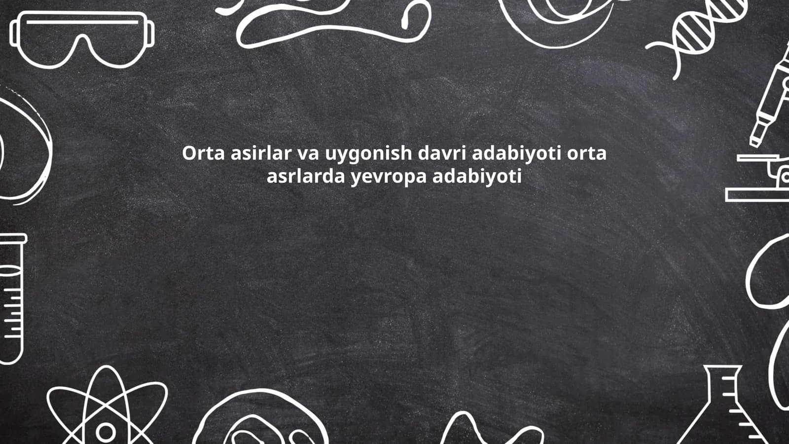 O'rta asr Yevropa adabiyotining umumiy xususiyatlari