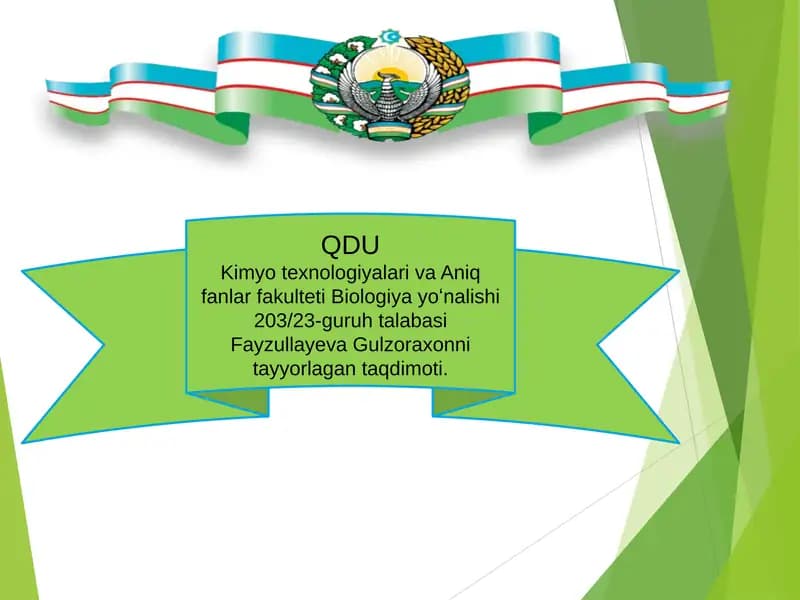 Tovuqsimonlar Biologiyasi