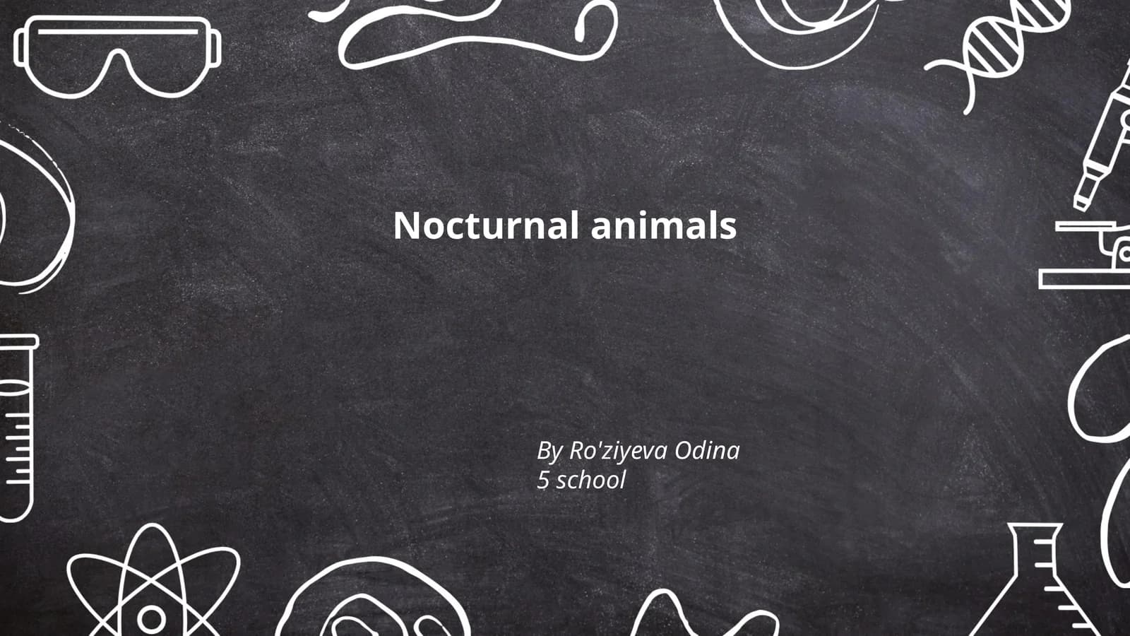 Nocturnal animals