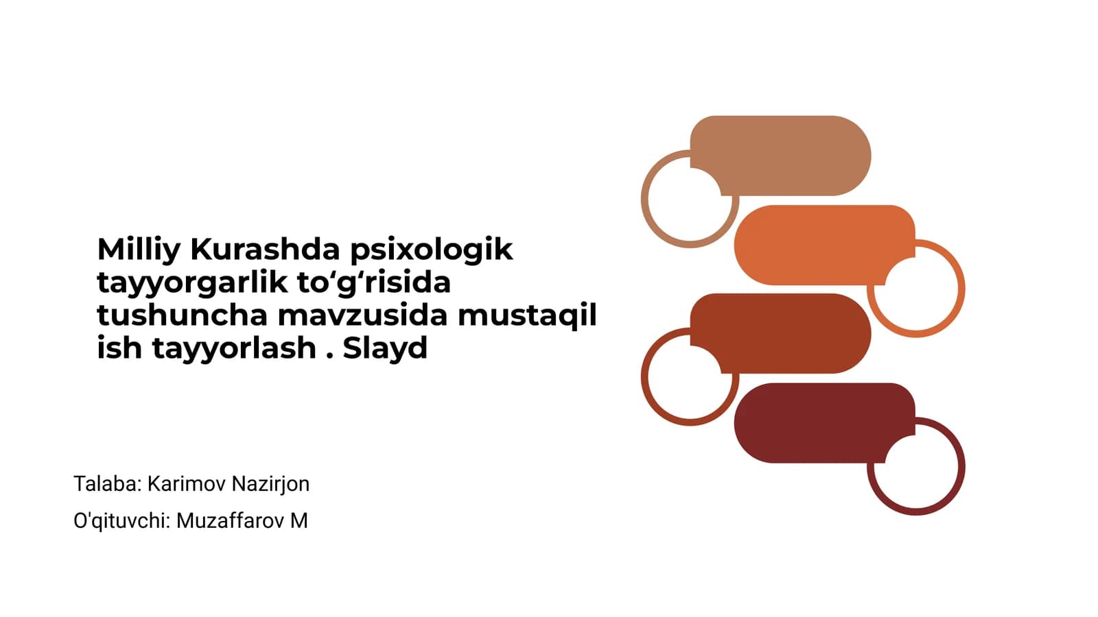Milliy Kurash va Psixologik Tayyorgarlik