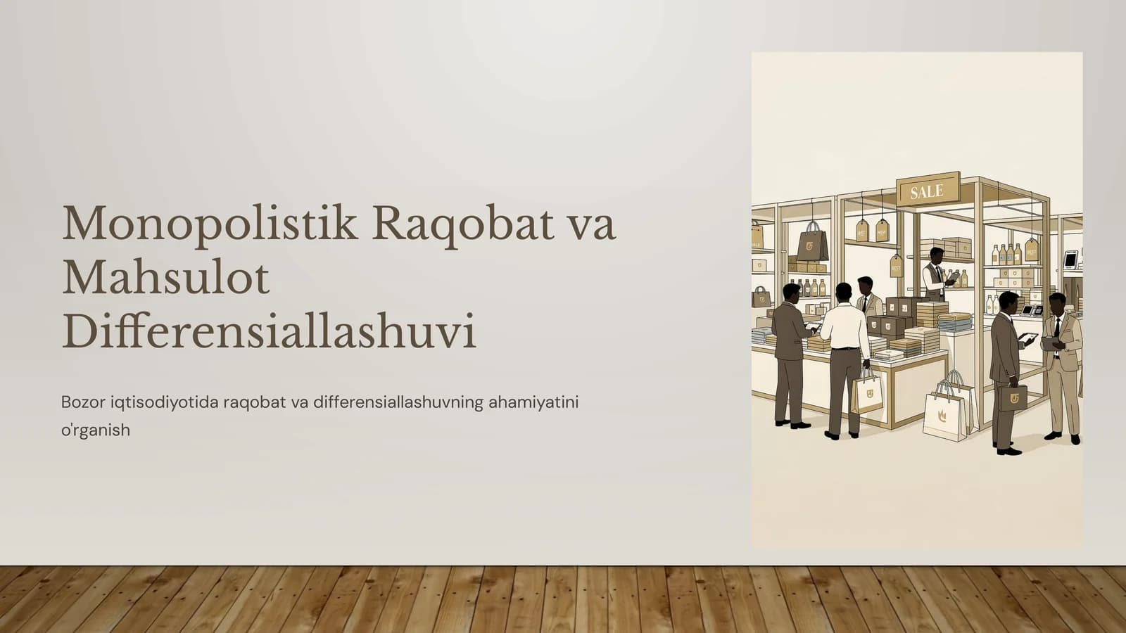 Monopolistik Raqobat va Mahsulot Differensiallashuvi