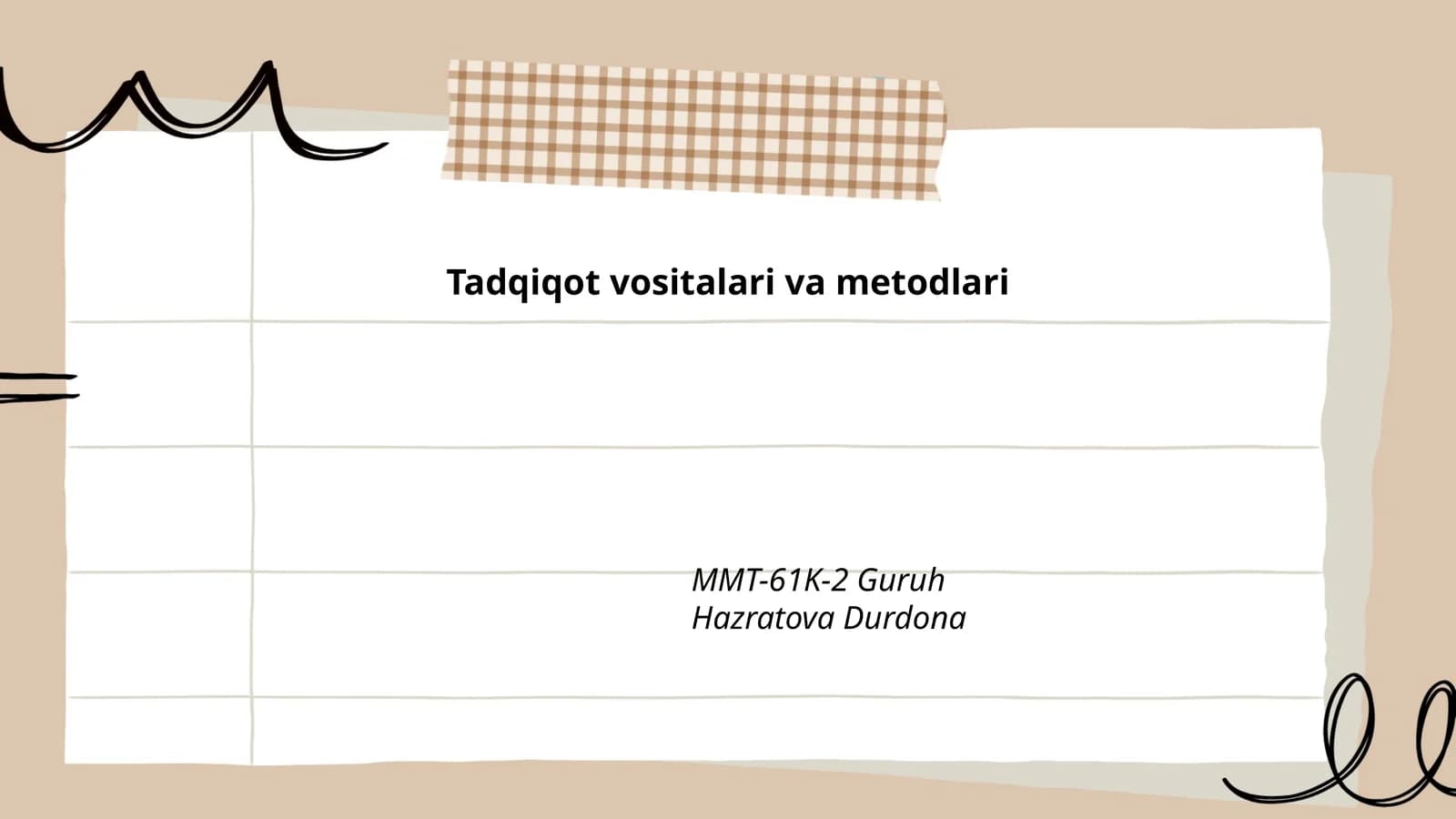 Kvantitativ tadqiqot metodlari