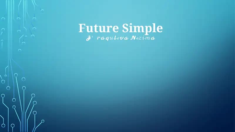 Future Simple