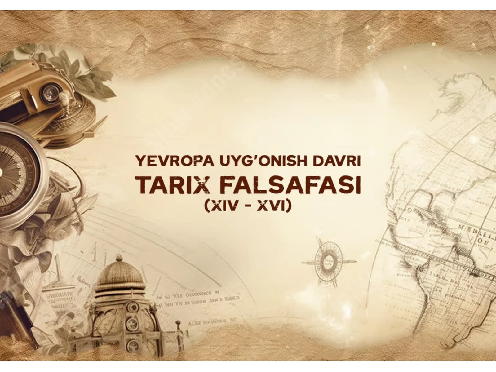 YEVROPA UYG'ONISH DAVRI FALSAFASI