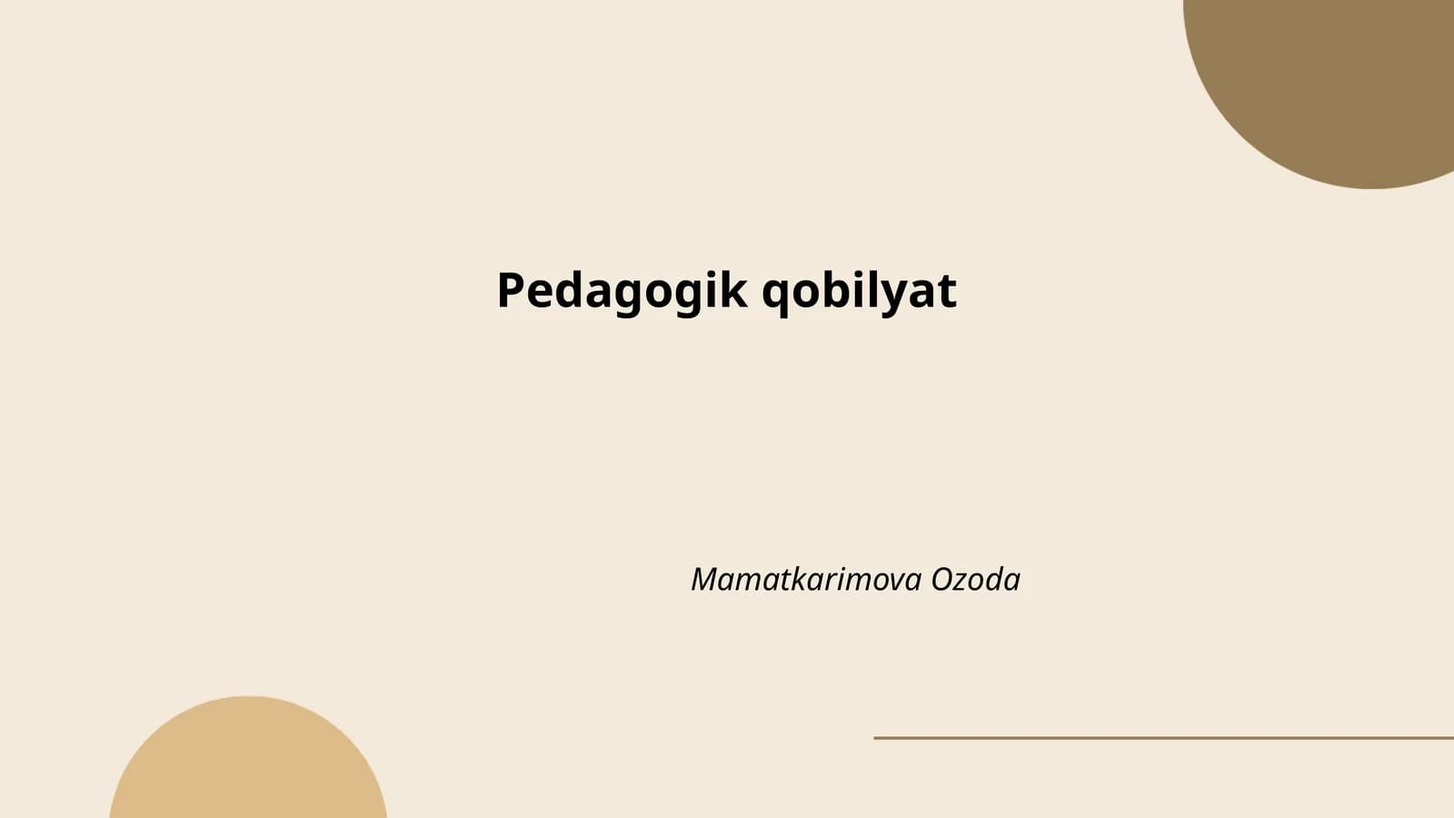 Pedagogik qobilyat
