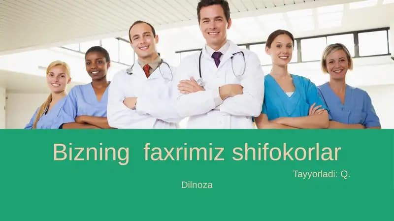 Shifokorlik kasbi