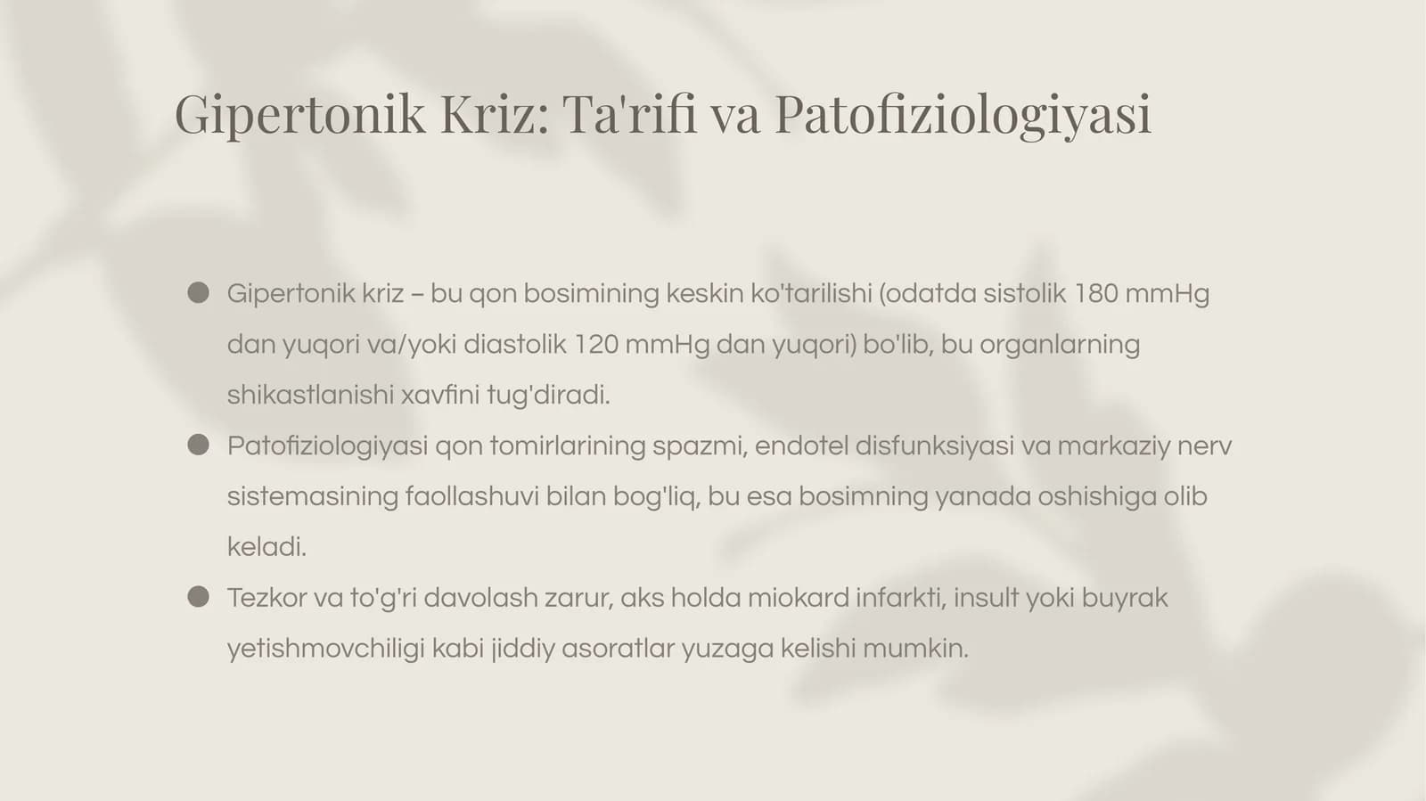Gipertonik kriz