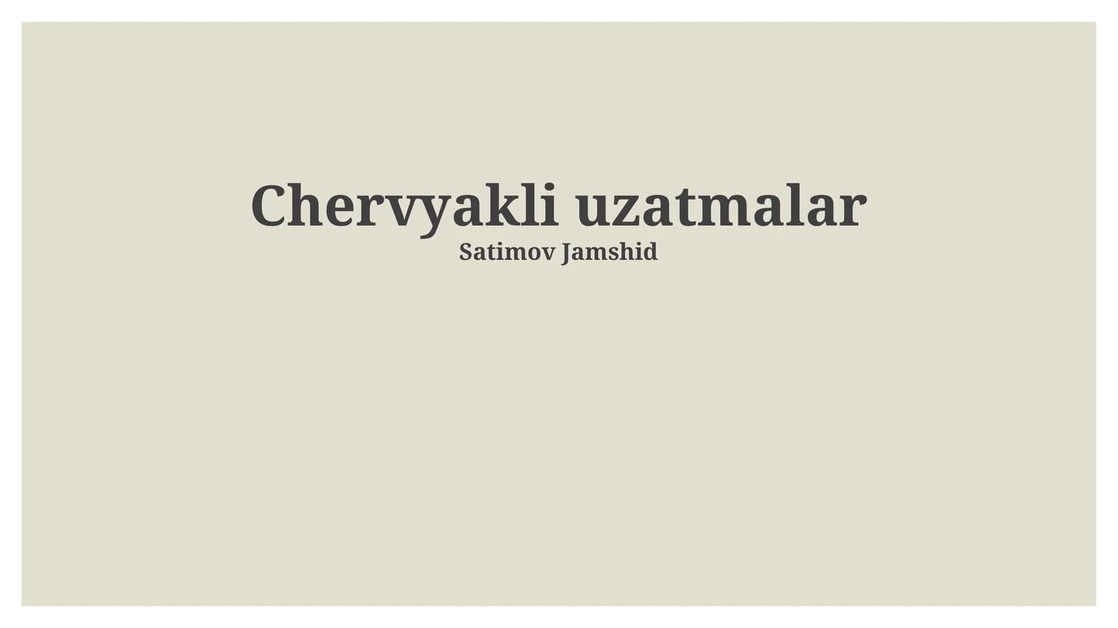 Qurt Kengaytmalari Ta'rifi
