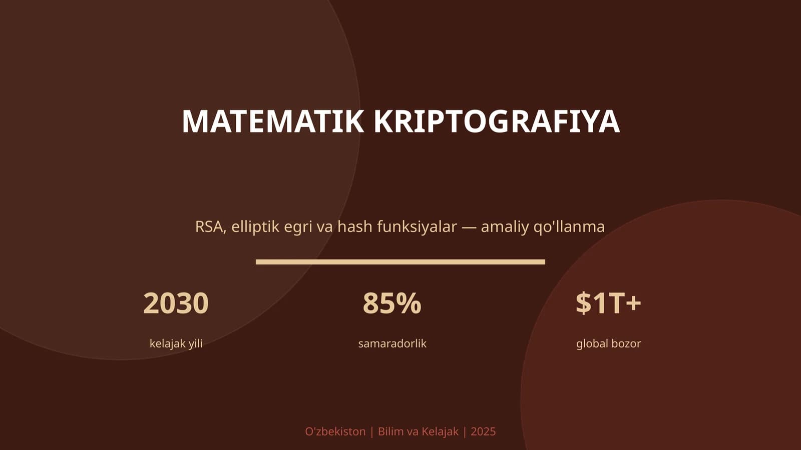 MATAMATIK KRIPTOGRAFIYA