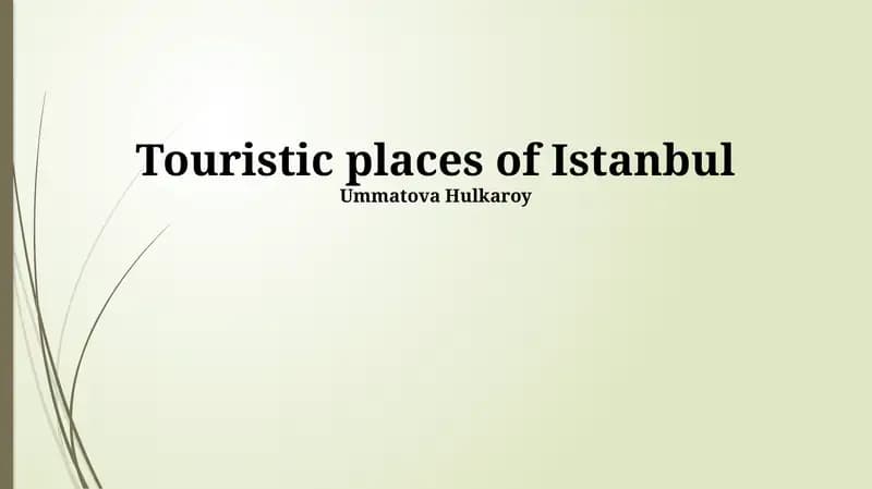Cultural Delights of Istanbul