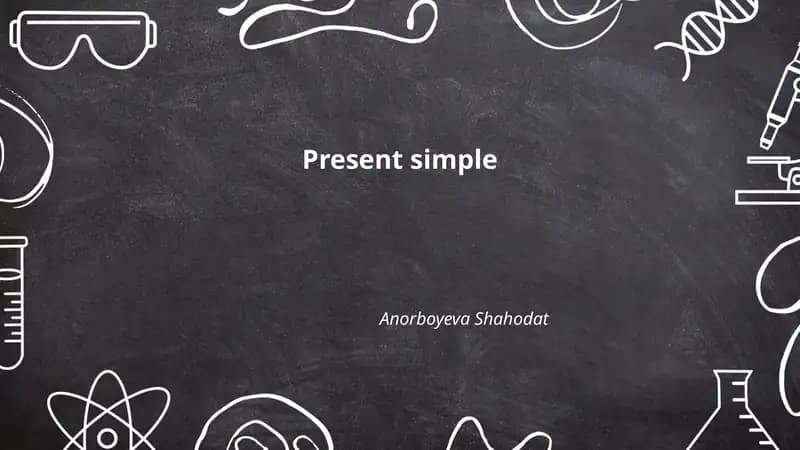Present simple