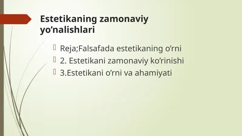 Estetika