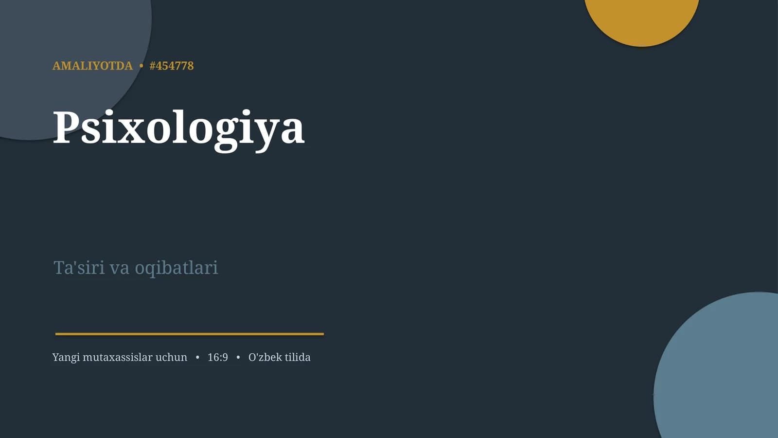 Ta'siri va oqibatlari