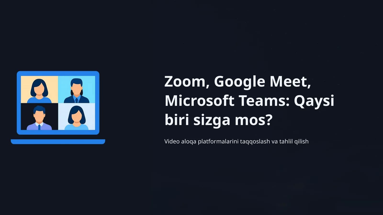Online dars o'tish platformalari