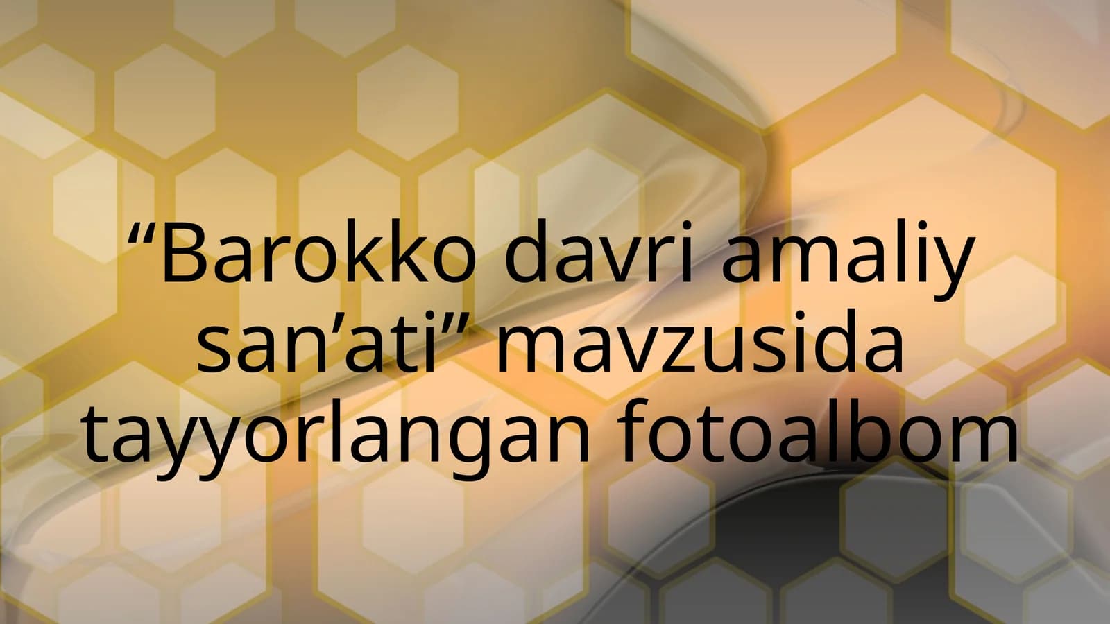 Barokko davri amaliy san’ati