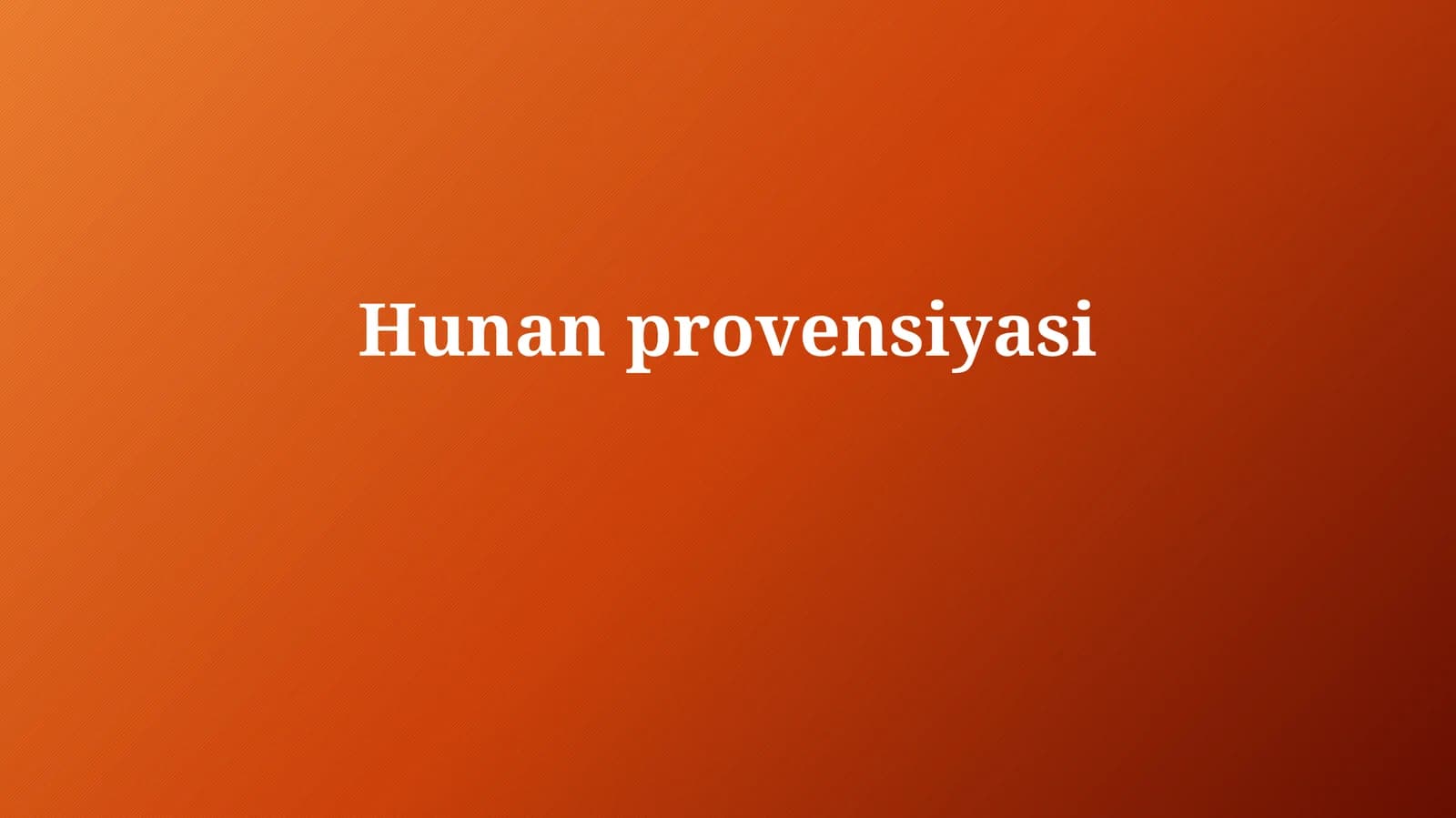 Hunan provinsiyasi