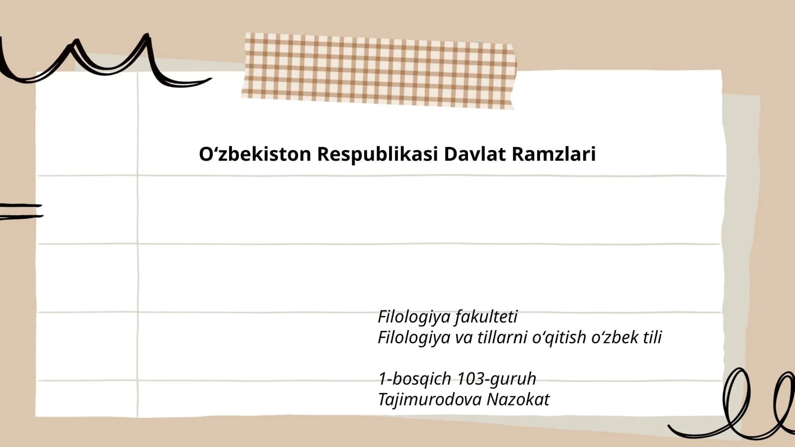 Oʻzbekiston Respublikasi Davlat Ramzlari