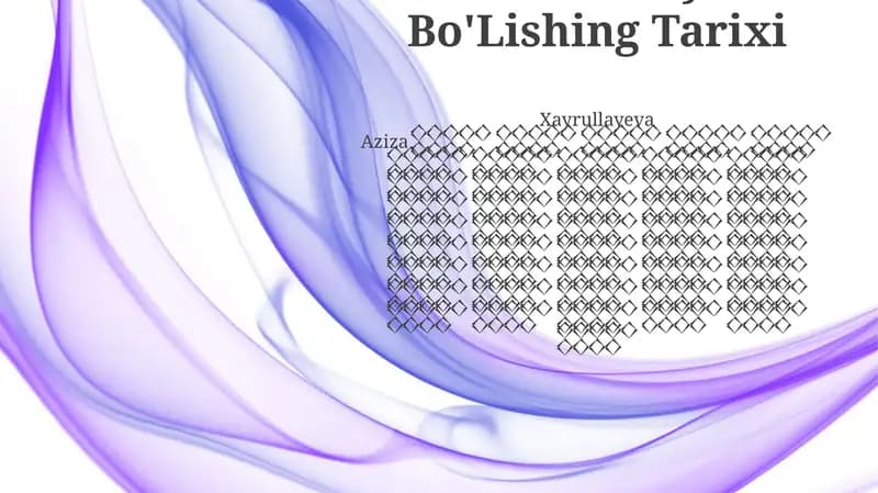 Internet Paydo Bo'Lishing Tarixi