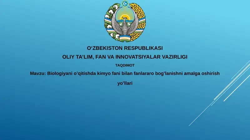 Integratsiyalashgan dars ishlanmalari va baholash strategiyalari
