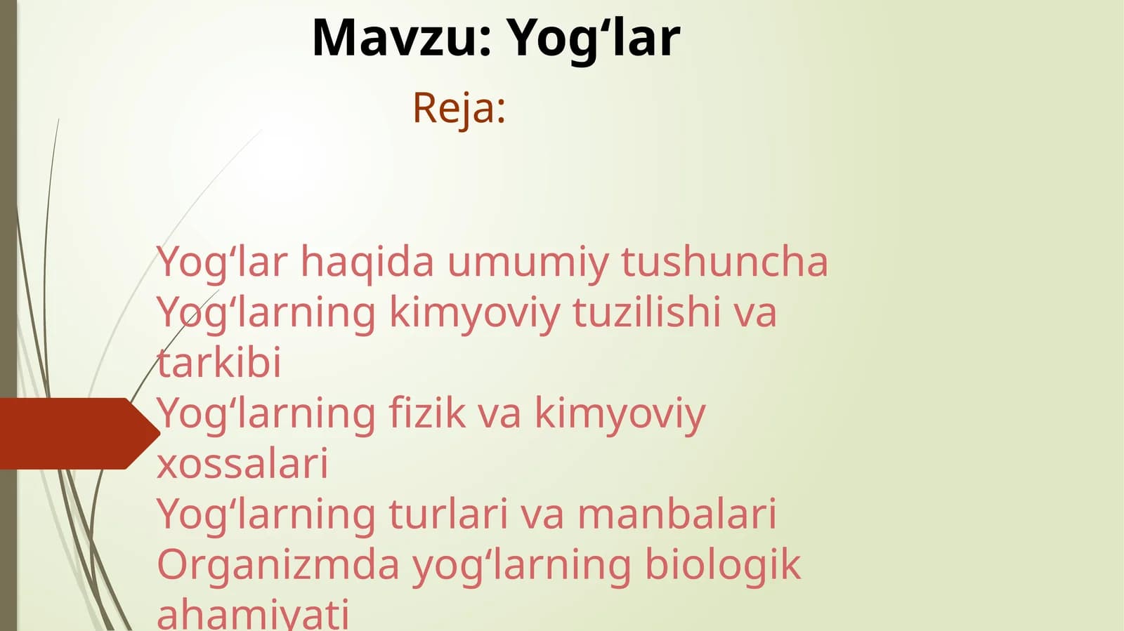 Yogʻlar