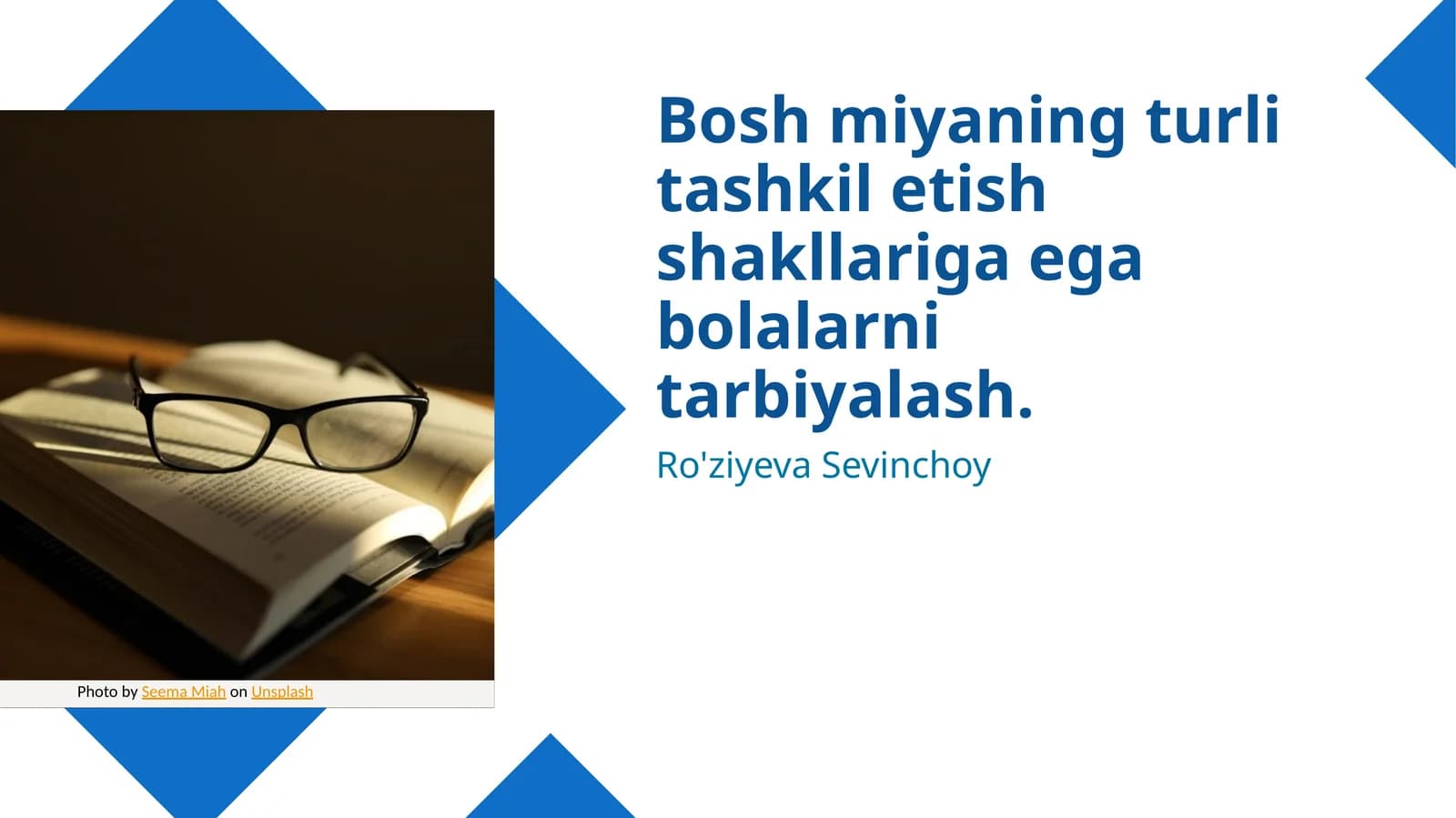 Bosh miyaning tarbiyalash usullari
