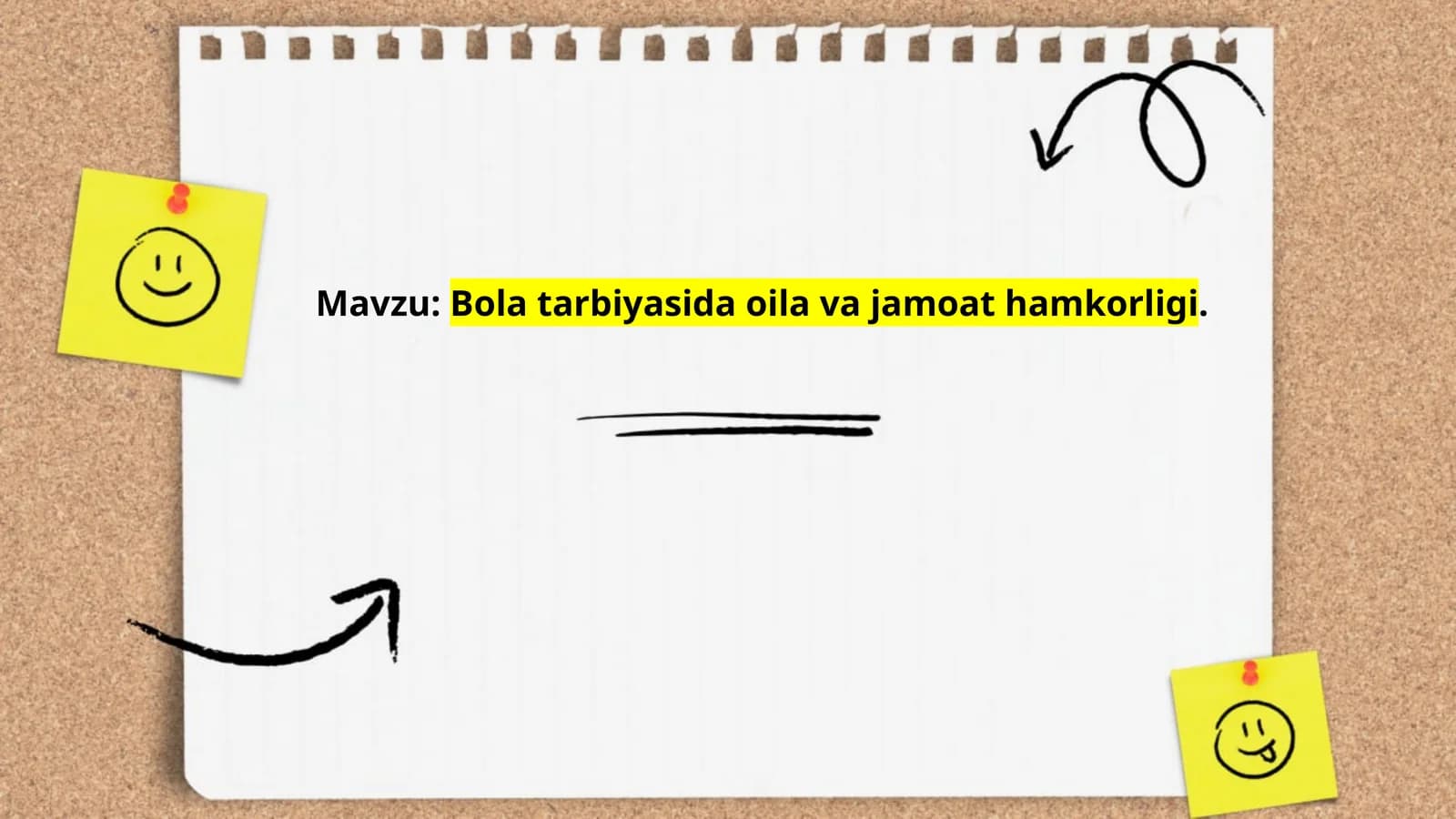 Bola tarbiyasida oila va jamoat hamkorligi