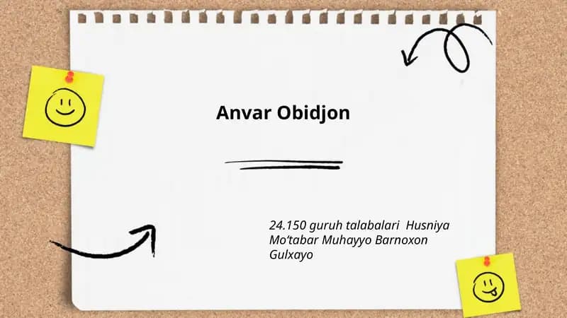 Anvar Obidjon