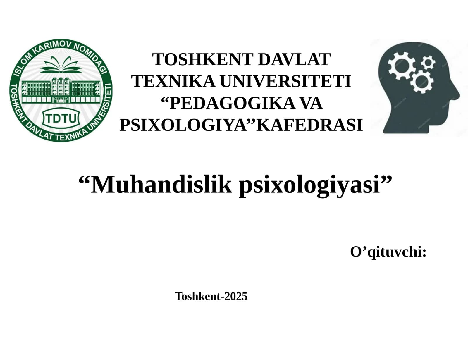 Muhandislik psixologiyasi