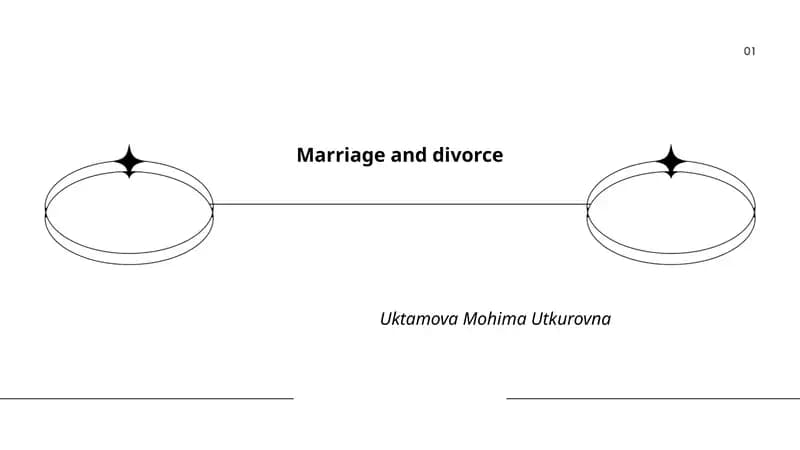 Marriage and Divorce