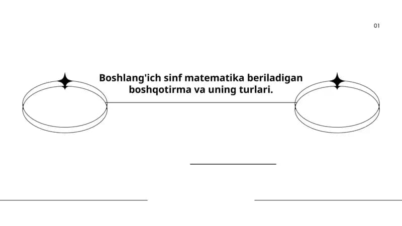 Boshlang'ich sinf matematika boshqotirmalari