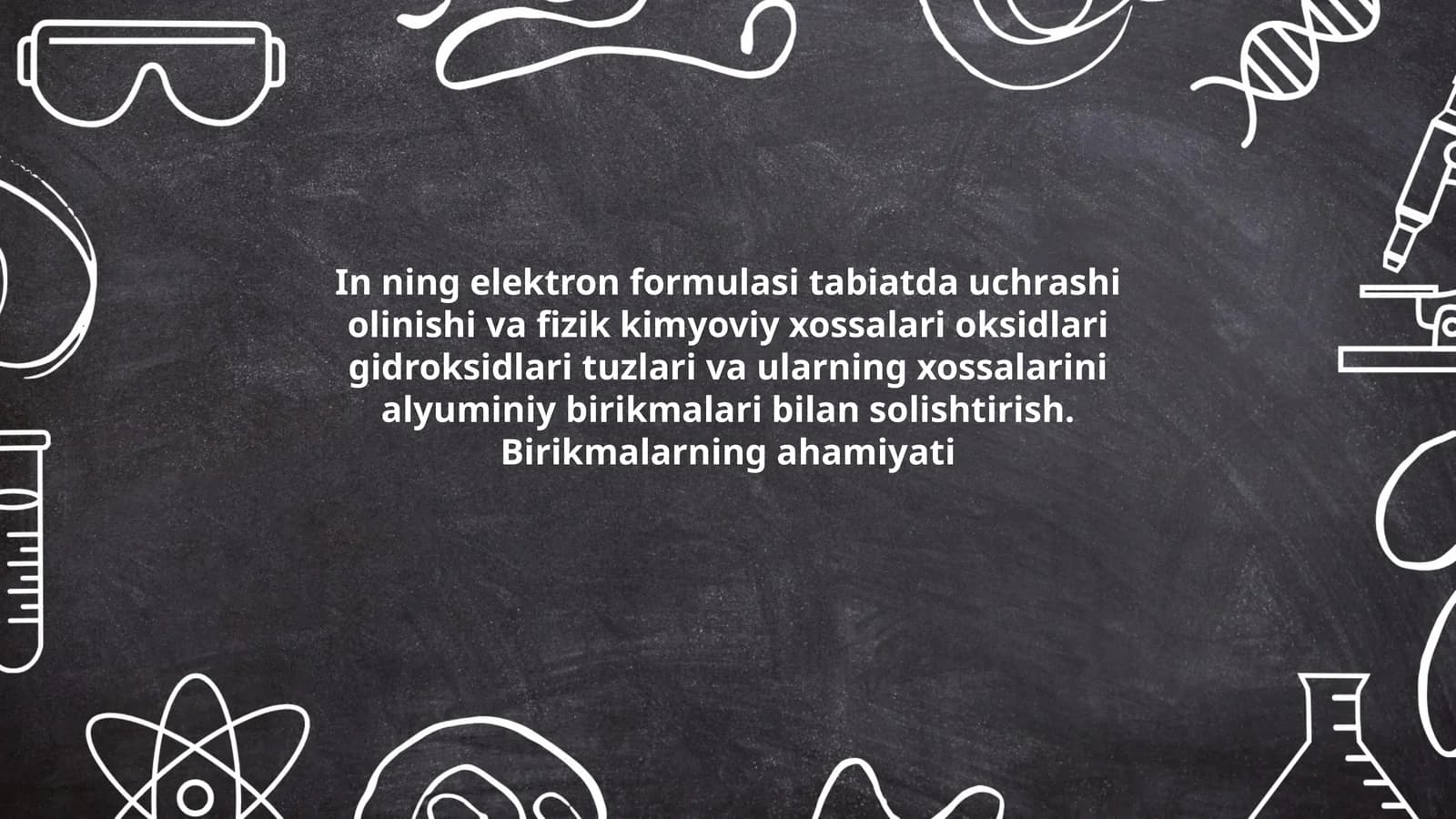 Elektron formulasi va birikmalari