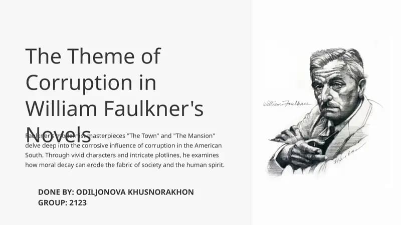 Modernism and its Features in American Literature